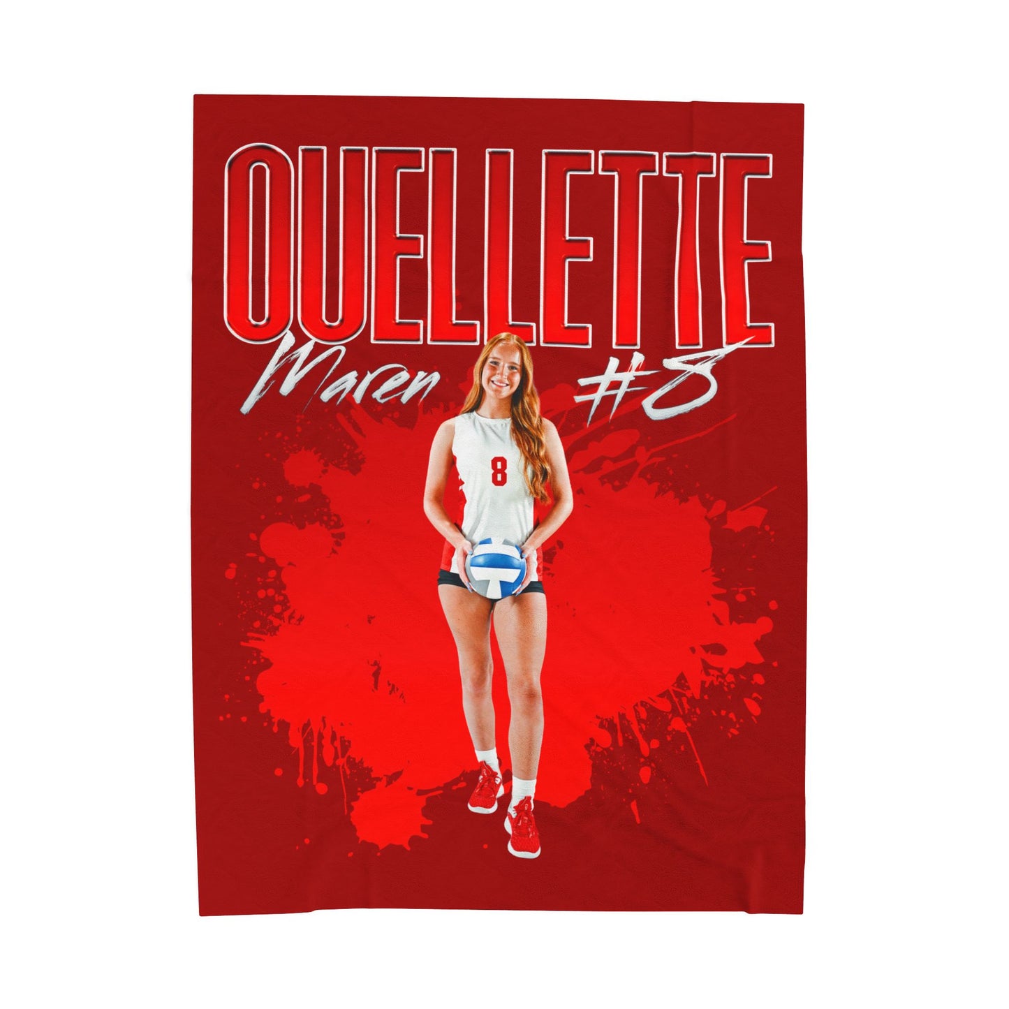 Maren Ouellette 60"-80" Plush Blanket