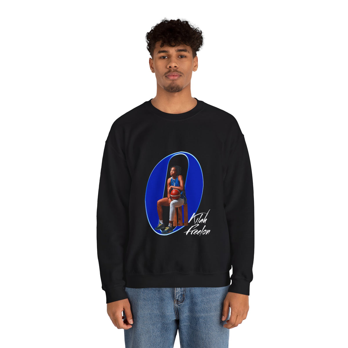 Kilah Freelon Player Icon Number Crewneck Sweatshirt