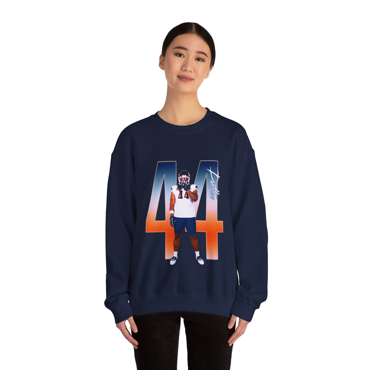Justin Dutton Player Icon Number Crewneck Sweatshirt