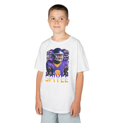 Emanuel Spiyee Featured Quote Kids Tee
