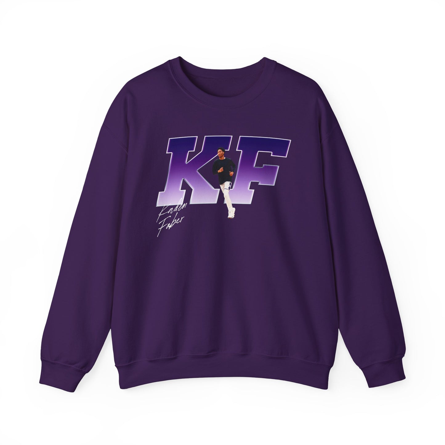 Kaden Faber Big Initials Crewneck Sweatshirt