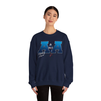 Abdullah Ahmad Big Initials Crewneck Sweatshirt