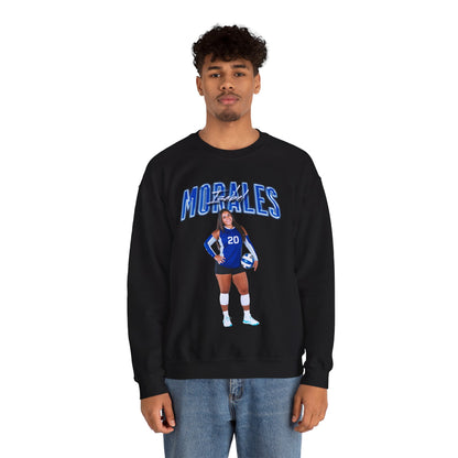 Isabel Morales Big Last Name Crewneck Sweatshirt