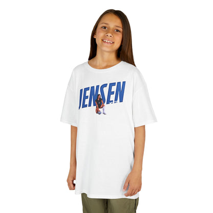 Elise Jensen Cursive Combo Kids Tee