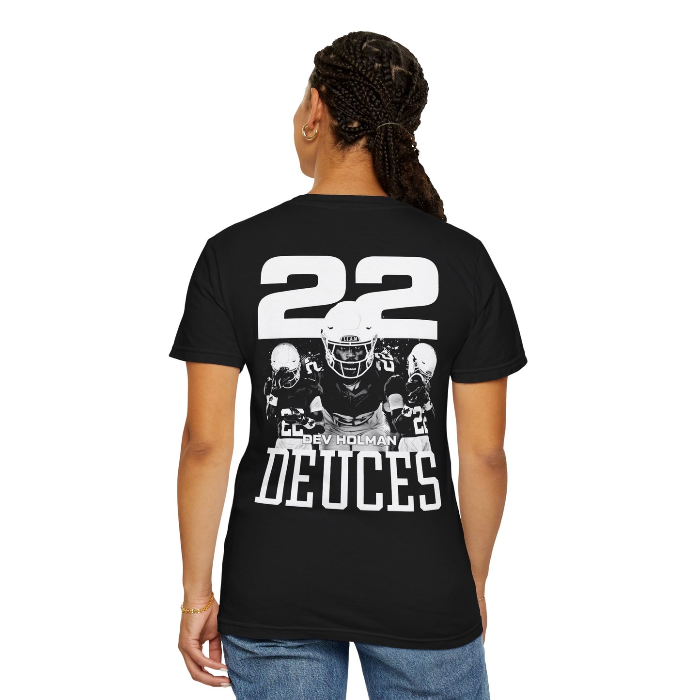 Devaon Holman Vintage Blackout Premium Tee
