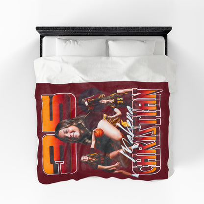 Makena Christian 60"-80" Plush Blanket