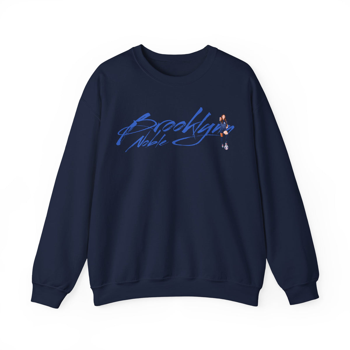 Brooklynn Noble Cursive Crewneck Sweatshirt