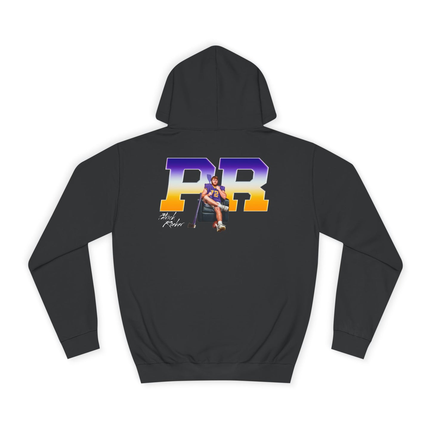 Patrick Roeker Big Initials Colored Premium Hoodie