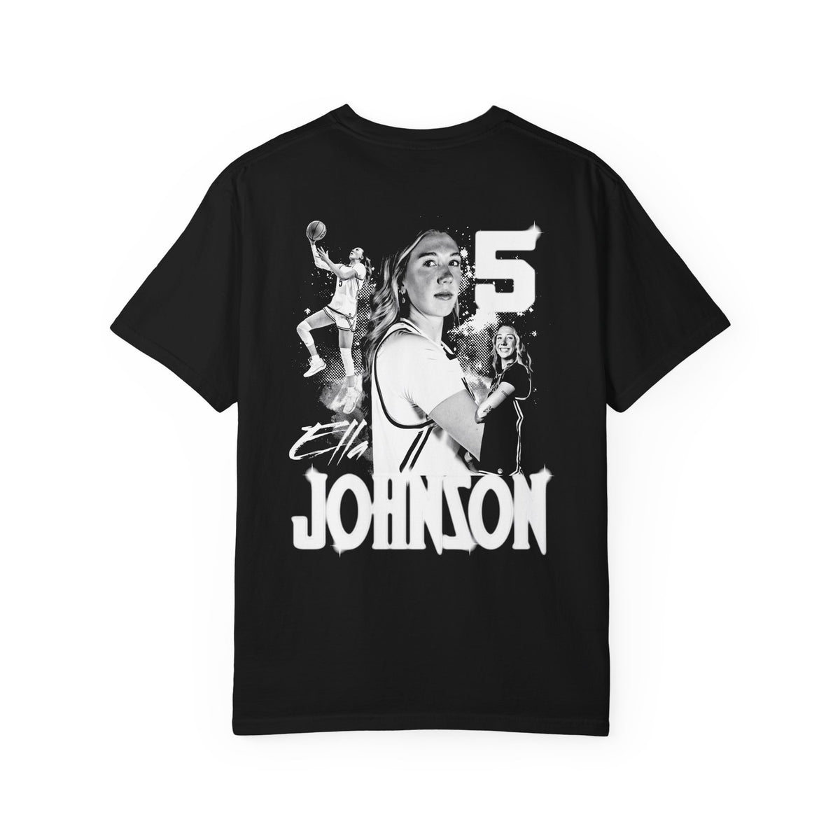 Ella Johnson Vintage Blackout Premium Tee