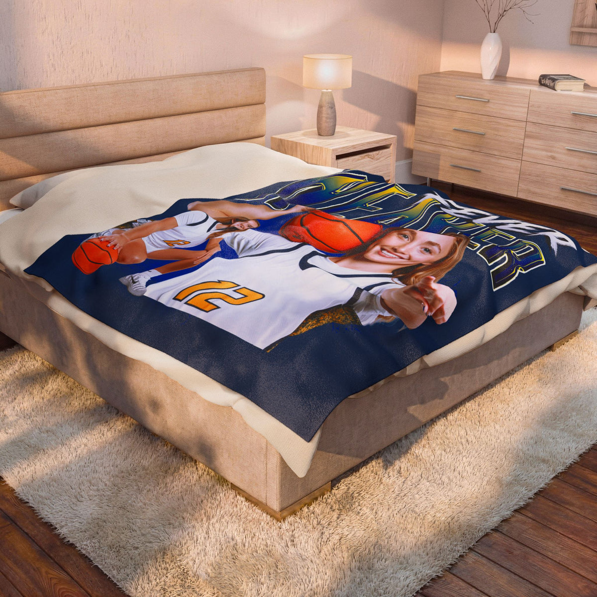 Ella Weaver 60"-80" Plush Blanket