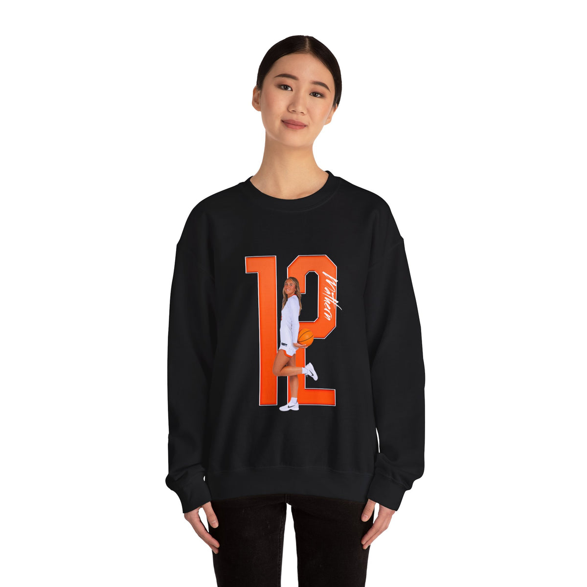 Mataeya Mathern Player Icon Number Crewneck Sweatshirt