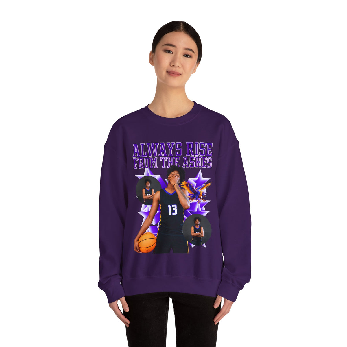 Phoenix Childs Featured Quote Crewneck Sweatshirt