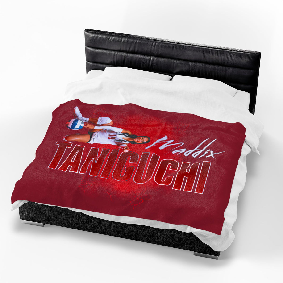 Maddix Taniguchi 60"-80" Plush Blanket