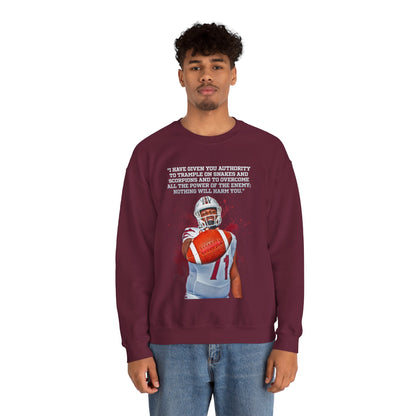 Khalil Cox Featured Quote Crewneck Sweatshirt