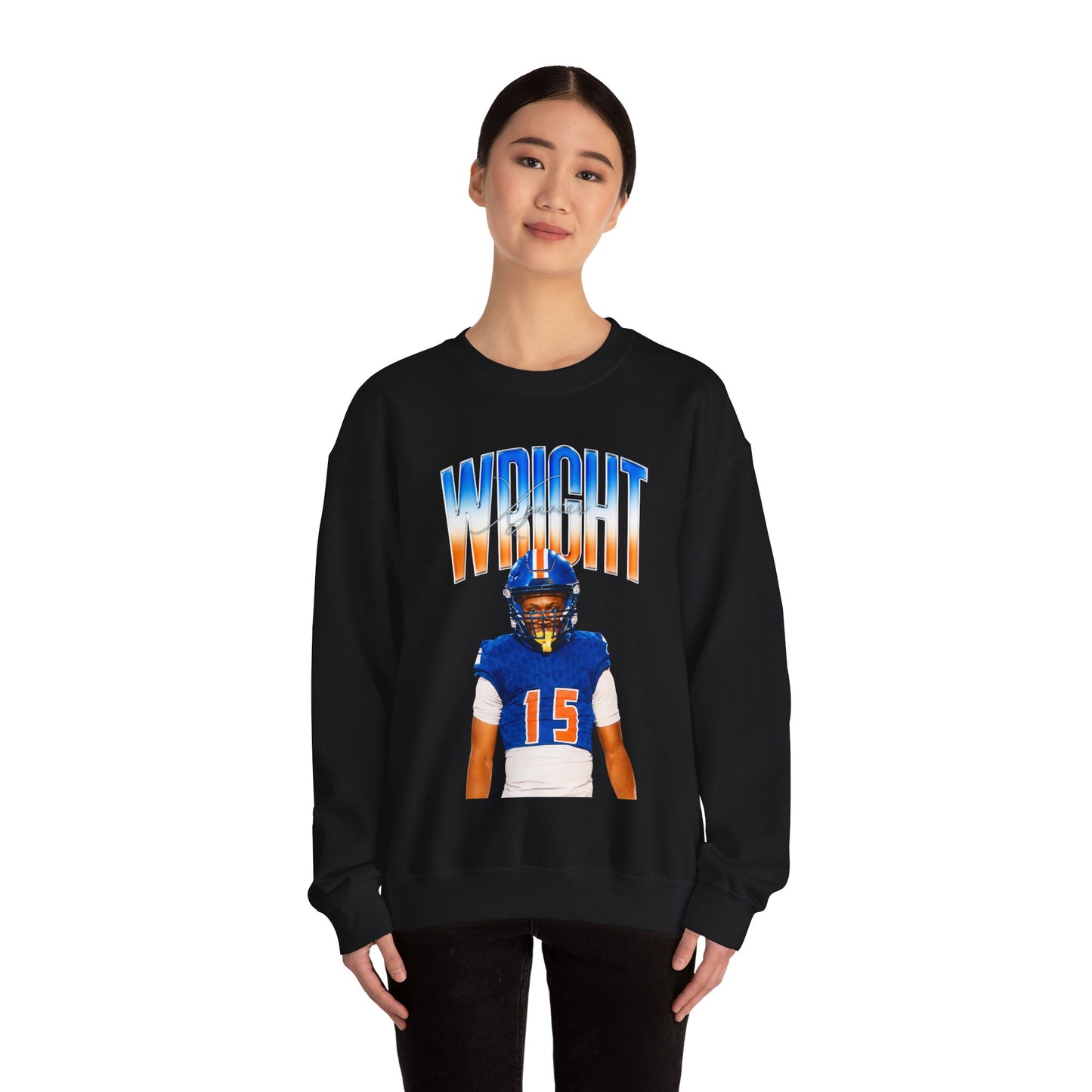 Xzavier Wright Athlete Glory Crewneck Sweatshirt