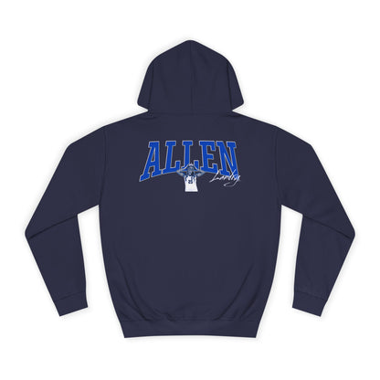 Landry Allen Curved Combo Colored Premium Hoodie