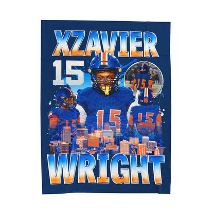 Xzavier Wright 60"-80" Plush Blanket