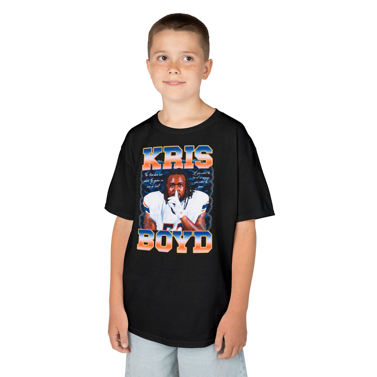 Kris Boyd Featured Quote Kids Tee