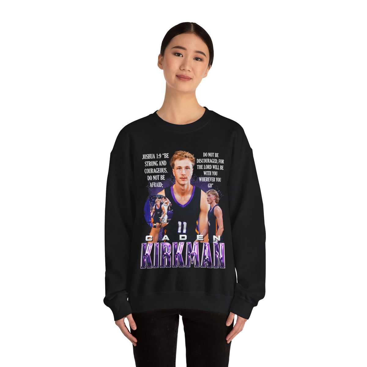 Caden Kirkman Featured Quote Crewneck Sweatshirt