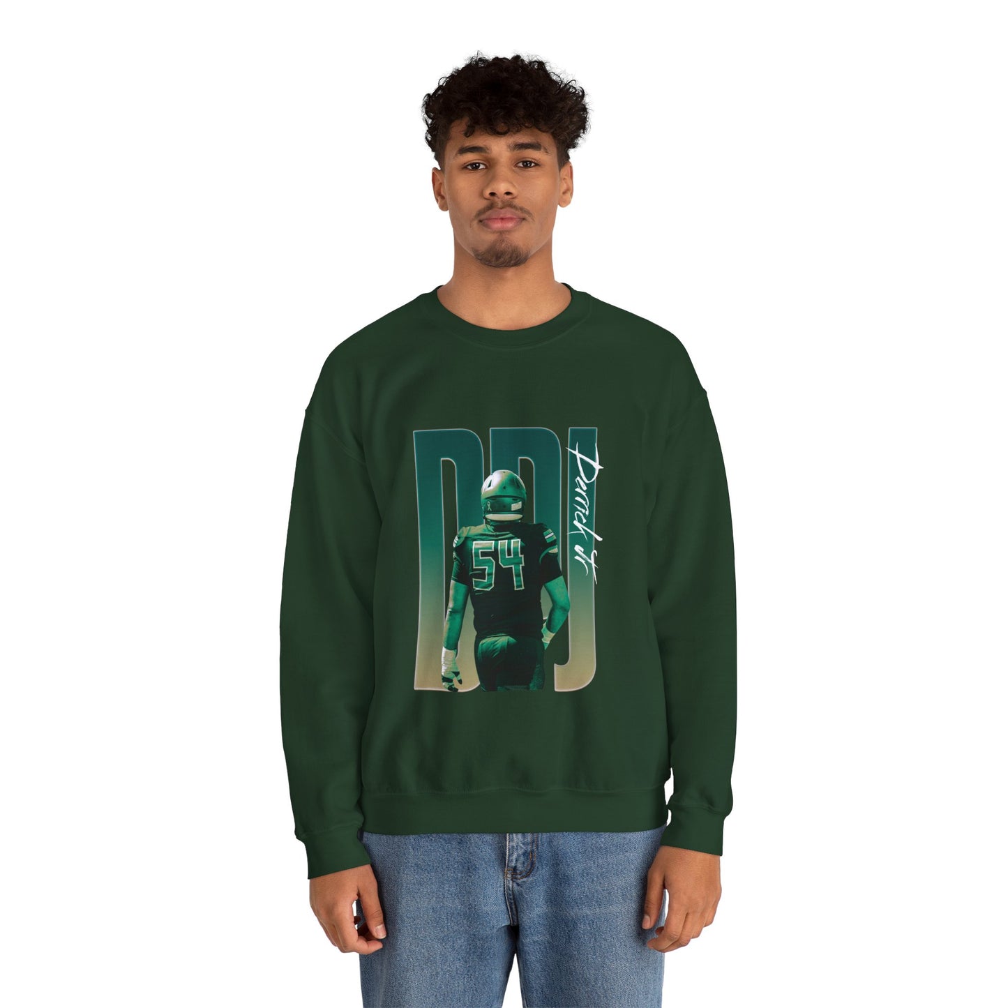 Prentiss Derrick Jr. Player Icon Initials Crewneck Sweatshirt