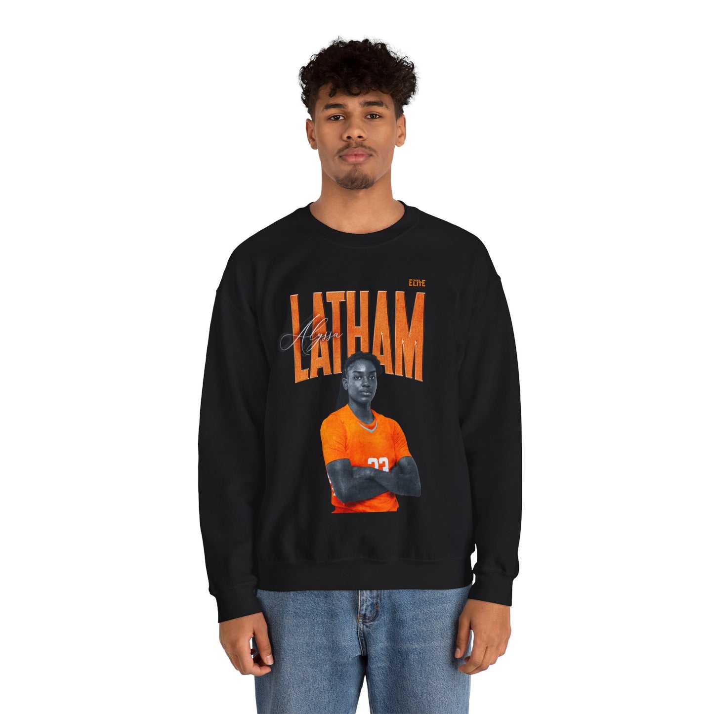 Alyssa Latham Faded Glory Crewneck Sweatshirt