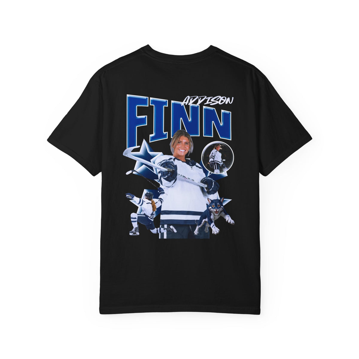 Addison Finn Logo Front & Back Premium Tee