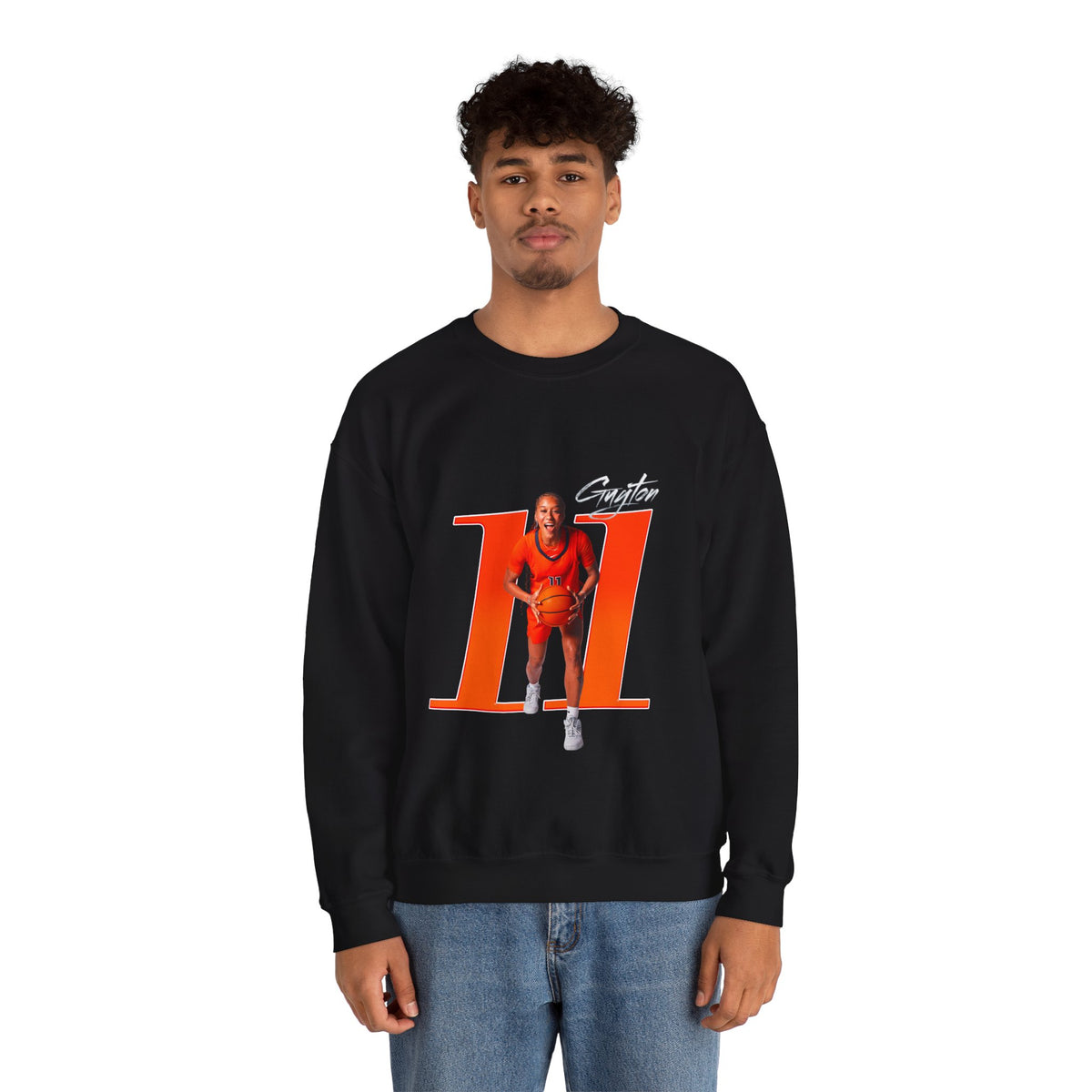 Aaliyah Guyton Player Icon Number Crewneck Sweatshirt