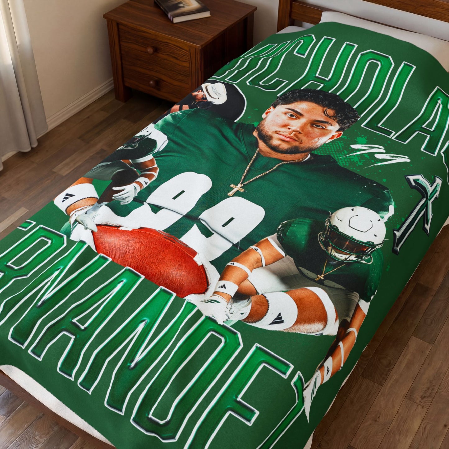 Nicholas Fernandez 60"-80" Plush Blanket