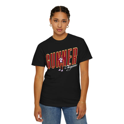 Cheyenne Gunner Cursive Combo Premium Tee