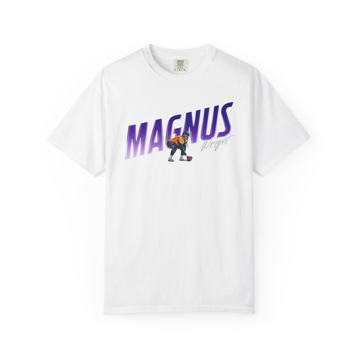 Magnus Wright Cursive Combo Colored Premium Tee
