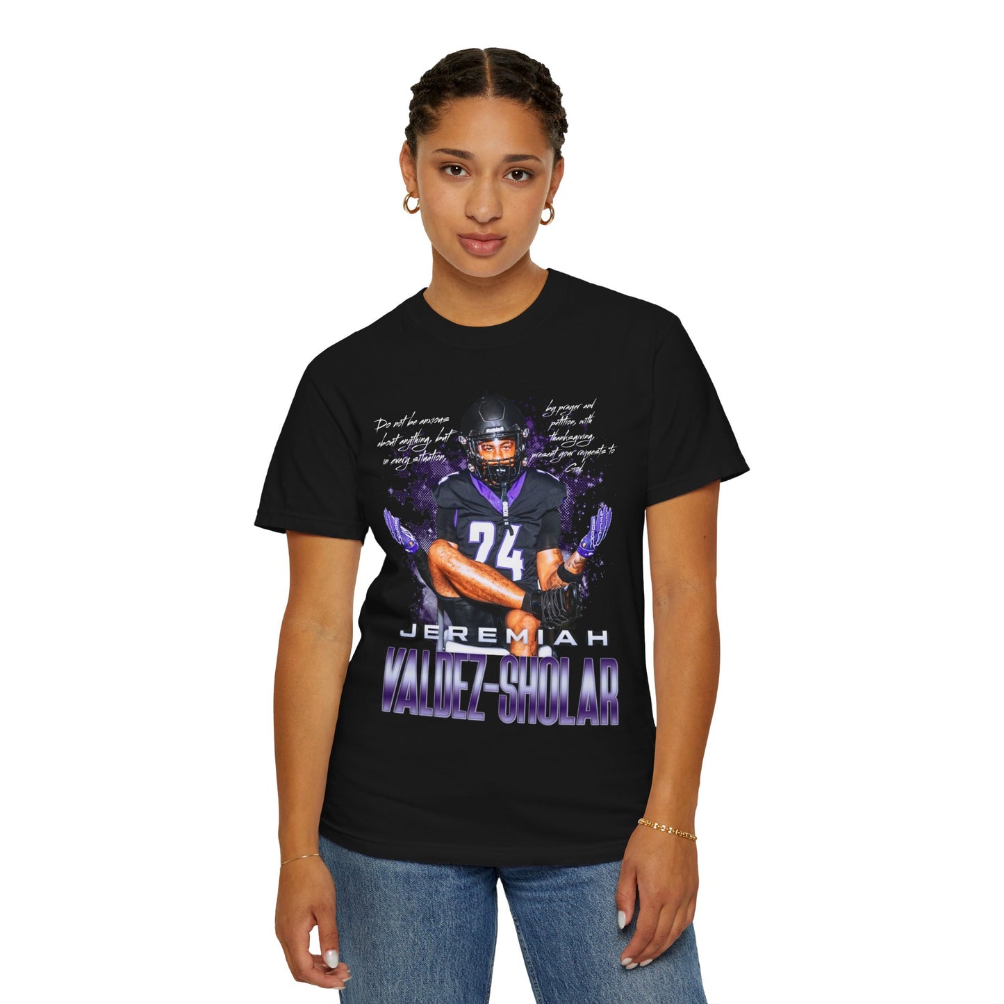 Jeremiah Valdez-Sholar Featured Quote Premium Tee