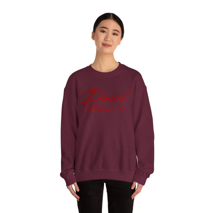 David Pritchard Cursive Name & Number Crewneck Sweatshirt