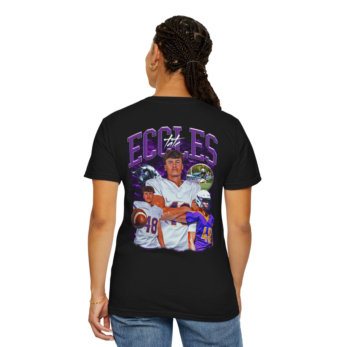 Tate Eccles Logo Front & Back Premium Tee