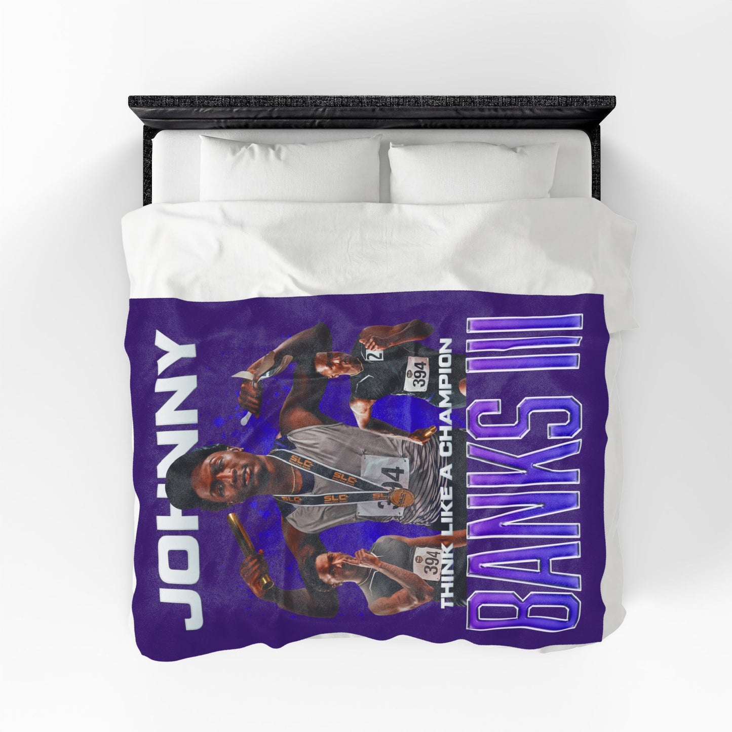 Johnny Banks III 60"-80" Plush Blanket