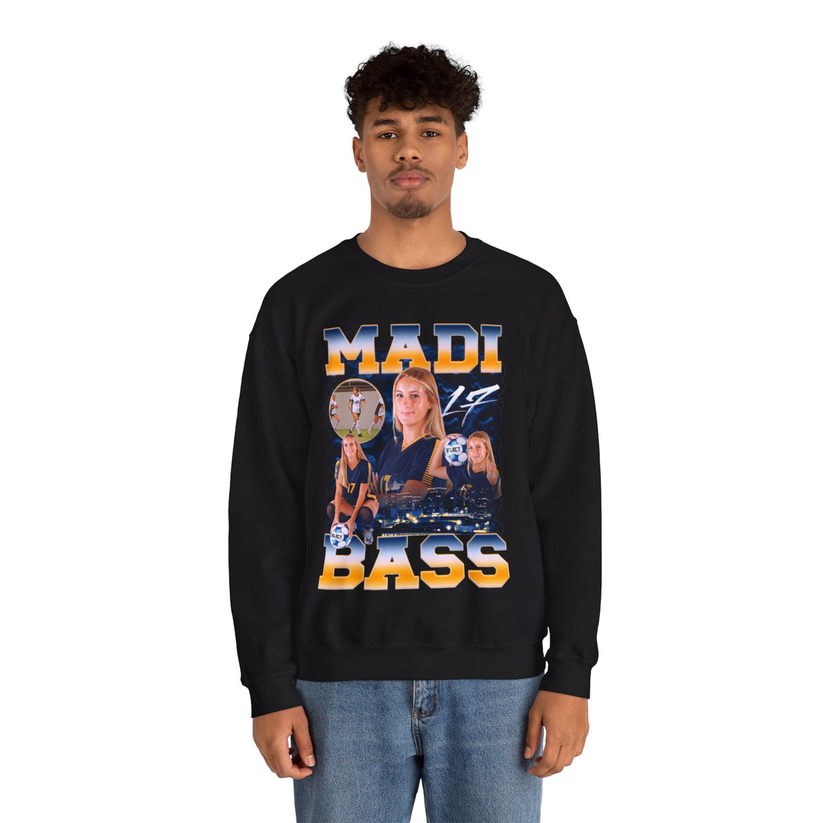 Madi Bass Crewneck Sweatshirt