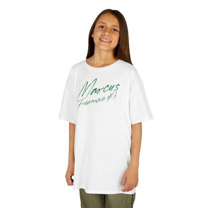 Marcus Freeman Cursive Name & Number Kids Tee