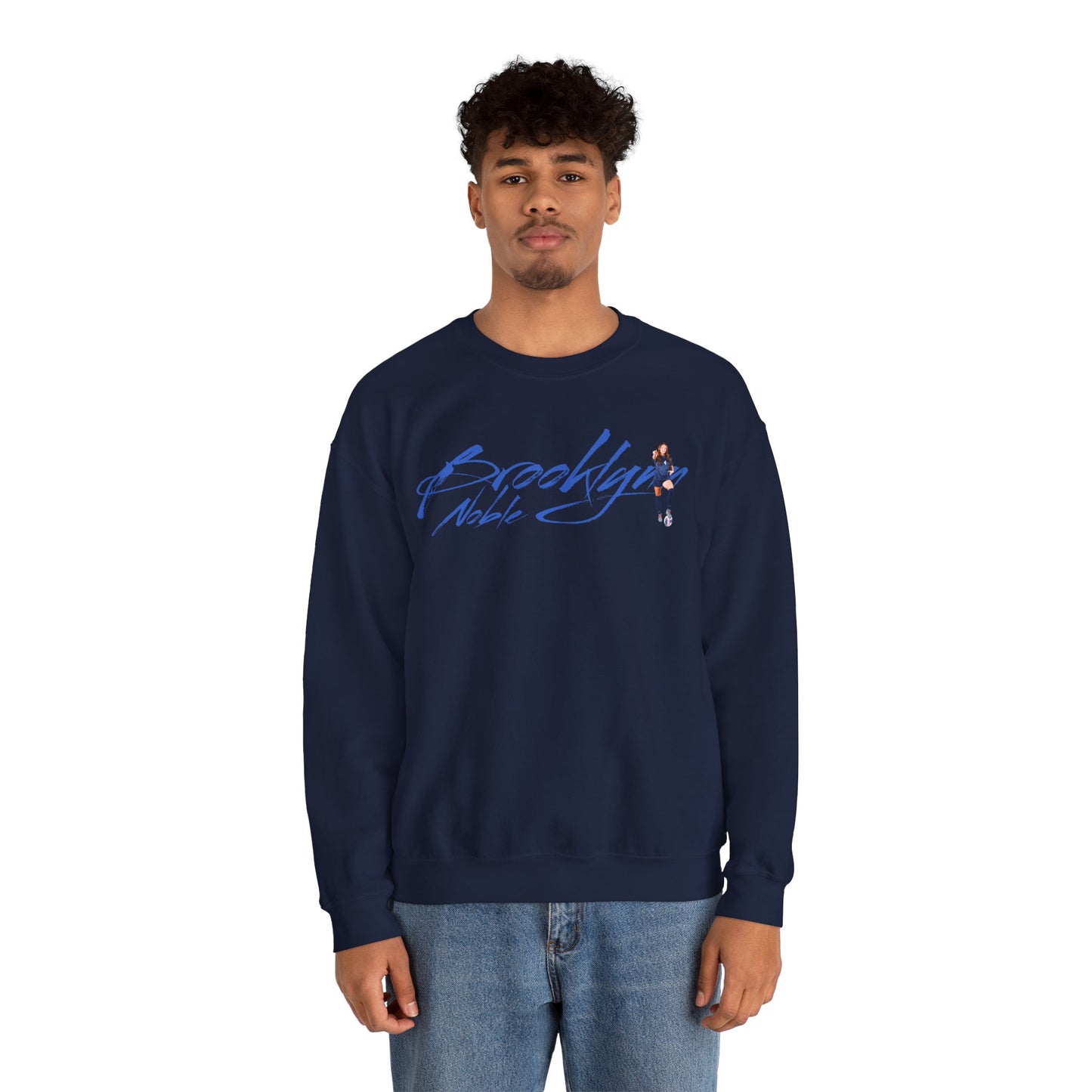Brooklynn Noble Cursive Crewneck Sweatshirt