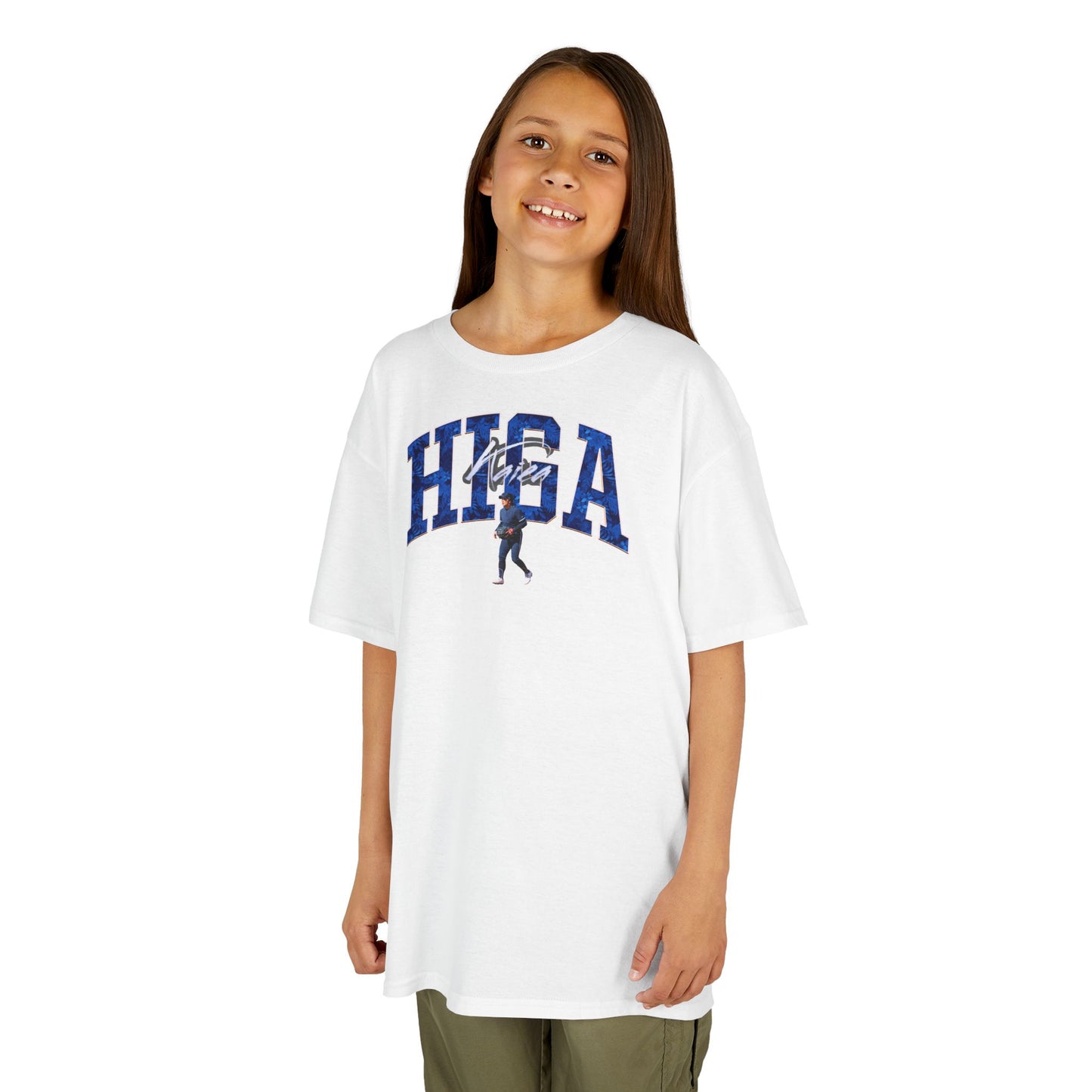 Kaiea Higa Big Last Name Kids Tee