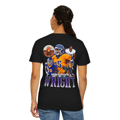 Magnus Wright Logo Front & Back Premium Tee