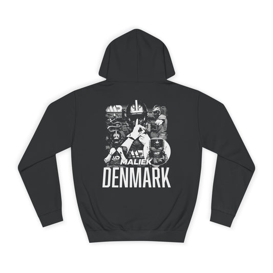 Maliek Denmark Vintage Blackout Premium Hoodie