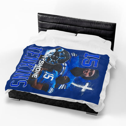 Tyshone Jenkins 60"-80" Plush Blanket