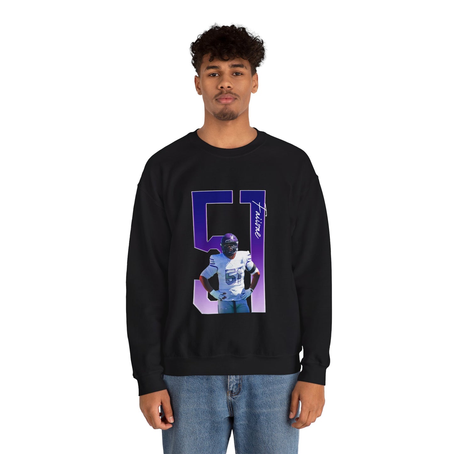 Ant Faiivae Player Icon Number Crewneck Sweatshirt