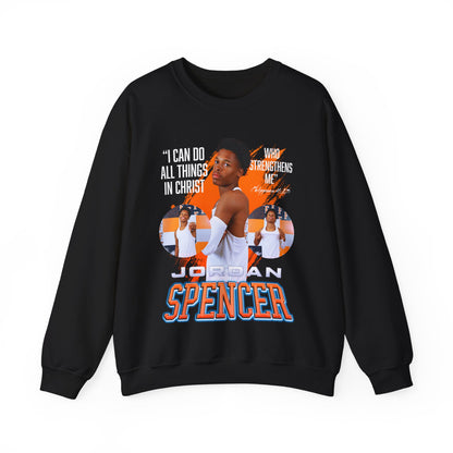Jordan Spencer Featured Quote Crewneck Sweatshirt