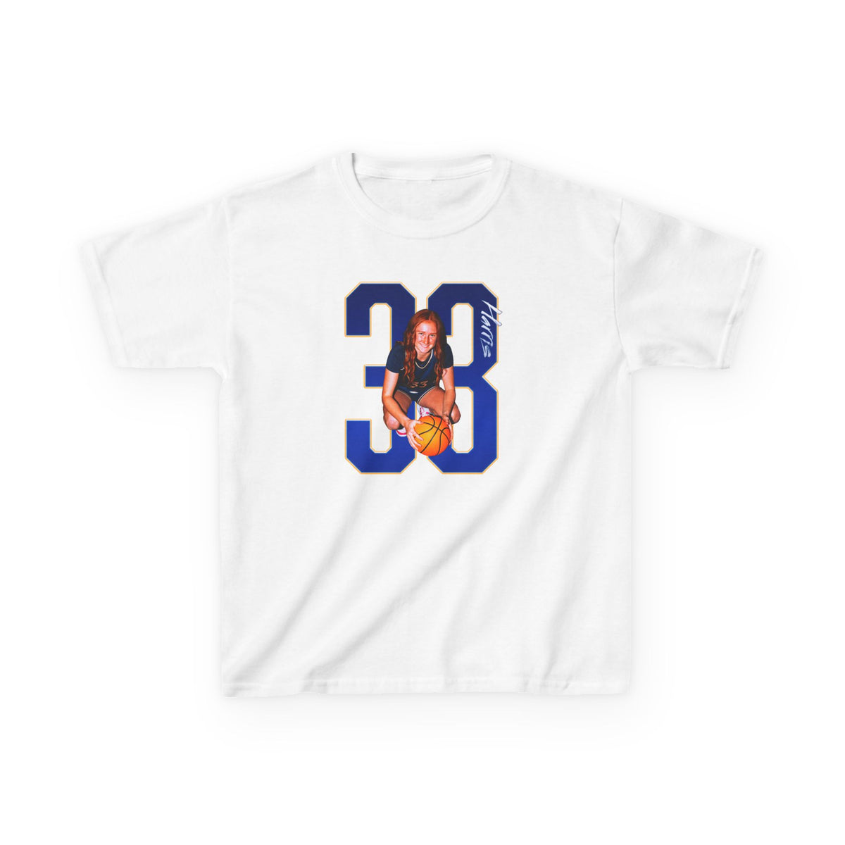 Addison Harris Player Icon Number Kids Tee