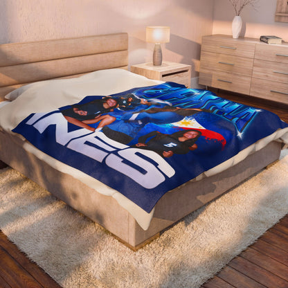 Gemma Ines 60"-80" Plush Blanket