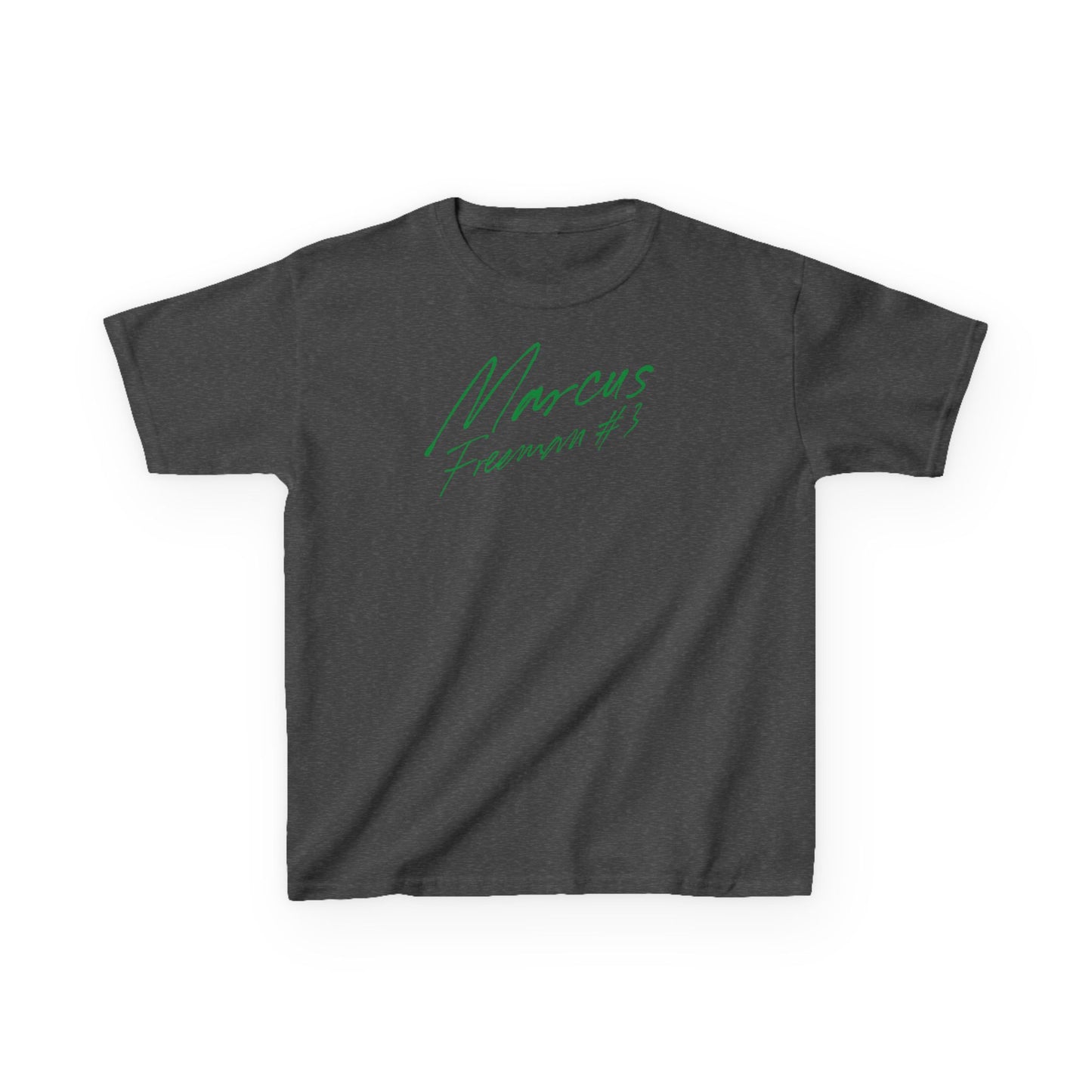 Marcus Freeman Cursive Name & Number Kids Tee