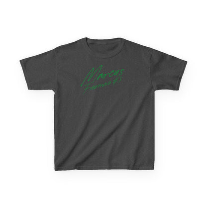 Marcus Freeman Cursive Name & Number Kids Tee