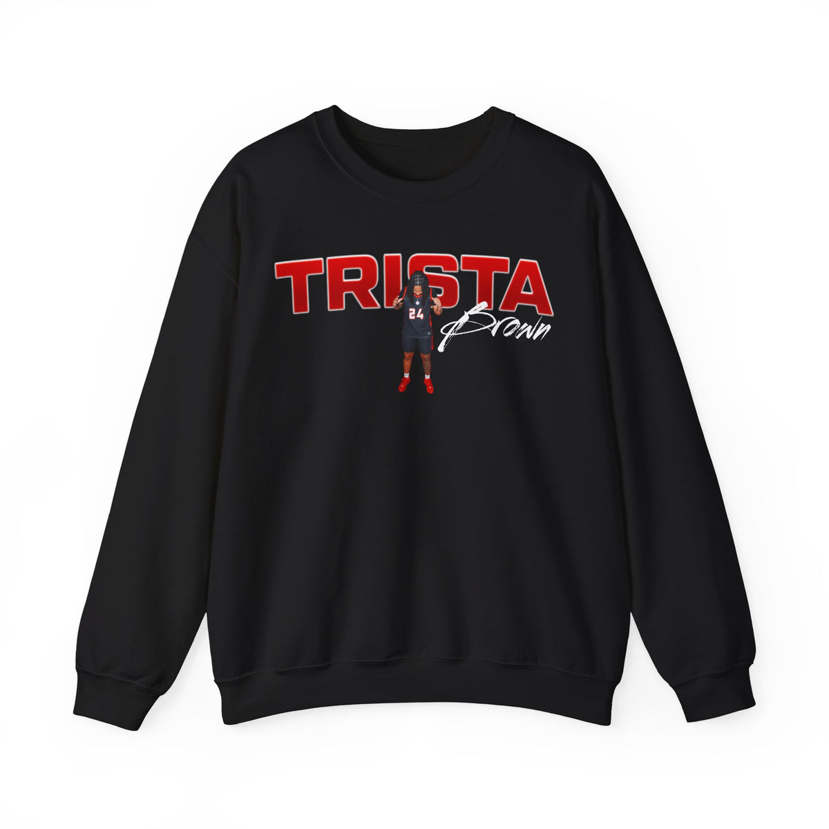 Trista Brown Star Player Crewneck Sweatshirt