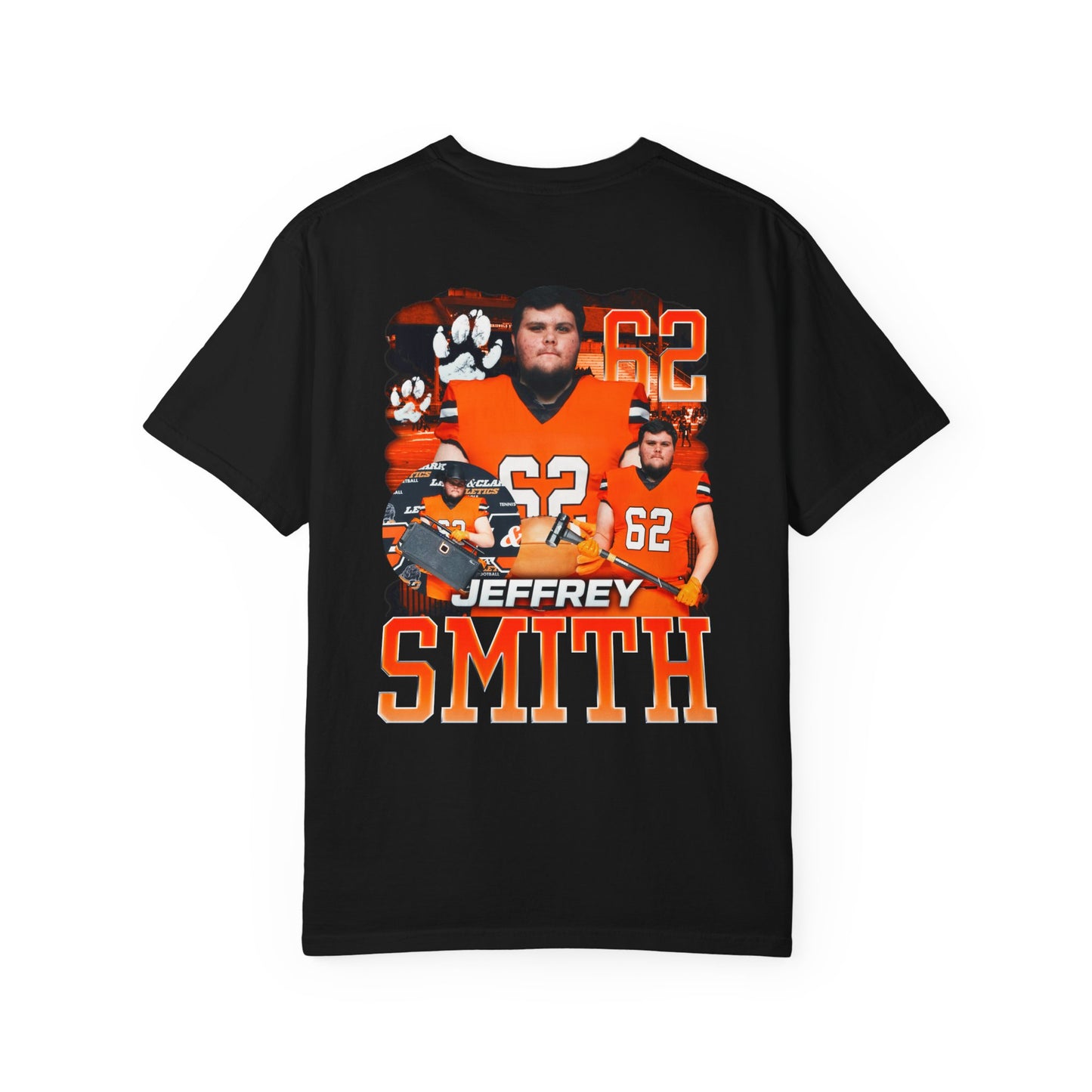 Jeffrey Smith Logo Front & Back Premium Tee