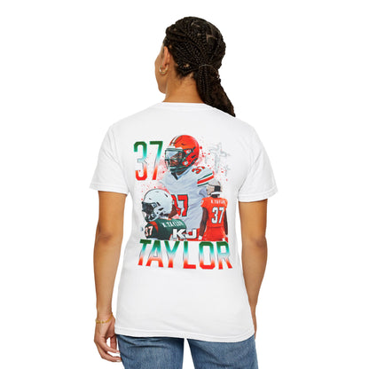 Kj Taylor Logo Front & Back Premium Tee